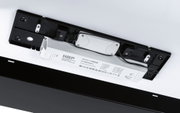 White LED driver CV180W24CG-1 with black mounting plate and cables for LED lighting systems