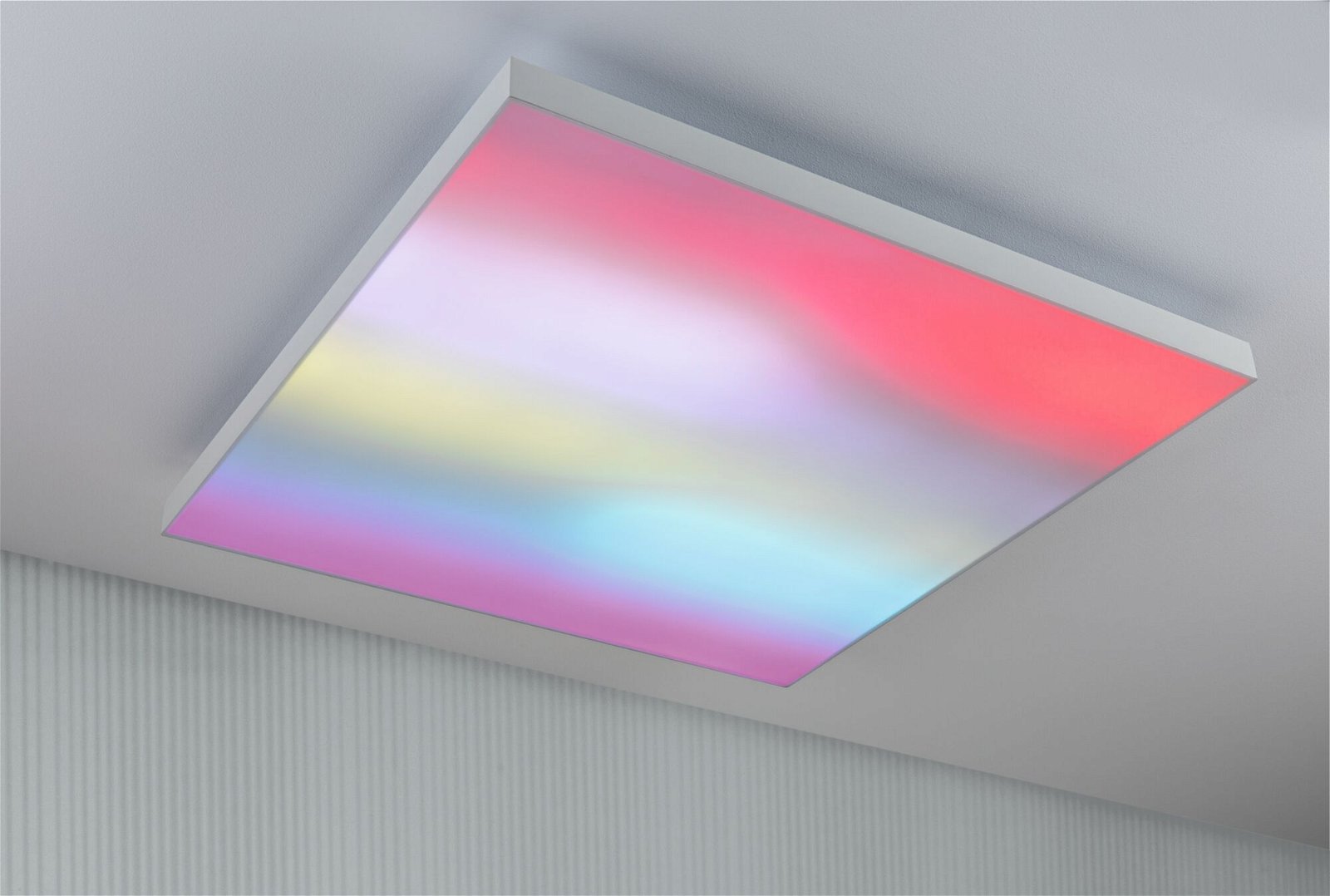 LED Panel Velora Rainbow dynamicRGBW eckig 595x595mm 31W 2820lm 3000 - 6500K Weiß dimmbar