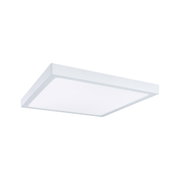Quadratische weiße LED-Deckenleuchte aus Kunststoff für modernes Raumlicht
