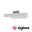 URail Adaptateur de rail Smart Home Zigbee 3.0 On/Off/Dimm 166x20mm Blanc Spot LED blanc en plastique compatible Zigbee pour systèmes d'éclairage intelligents