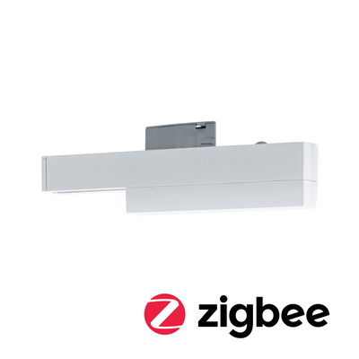 Spot LED blanc en plastique compatible Zigbee pour systèmes d'éclairage intelligents