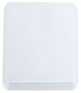 Vierkante witte LED-wandlamp van kunststof voor moderne verlichting