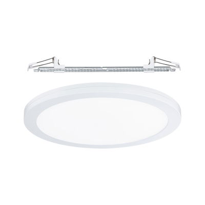 Rond wit LED-paneel met metalen bevestiging voor energiezuinige plafondverlichting