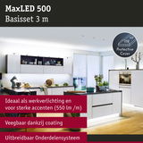 MaxLED 500 LED-verlichtingsset 3 m wit voor keukenwerkbladen met sterke accentverlichting