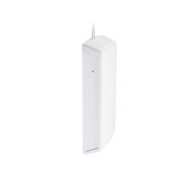 Boîtier en plastique blanc avec câble, appareil électronique moderne pour domotique