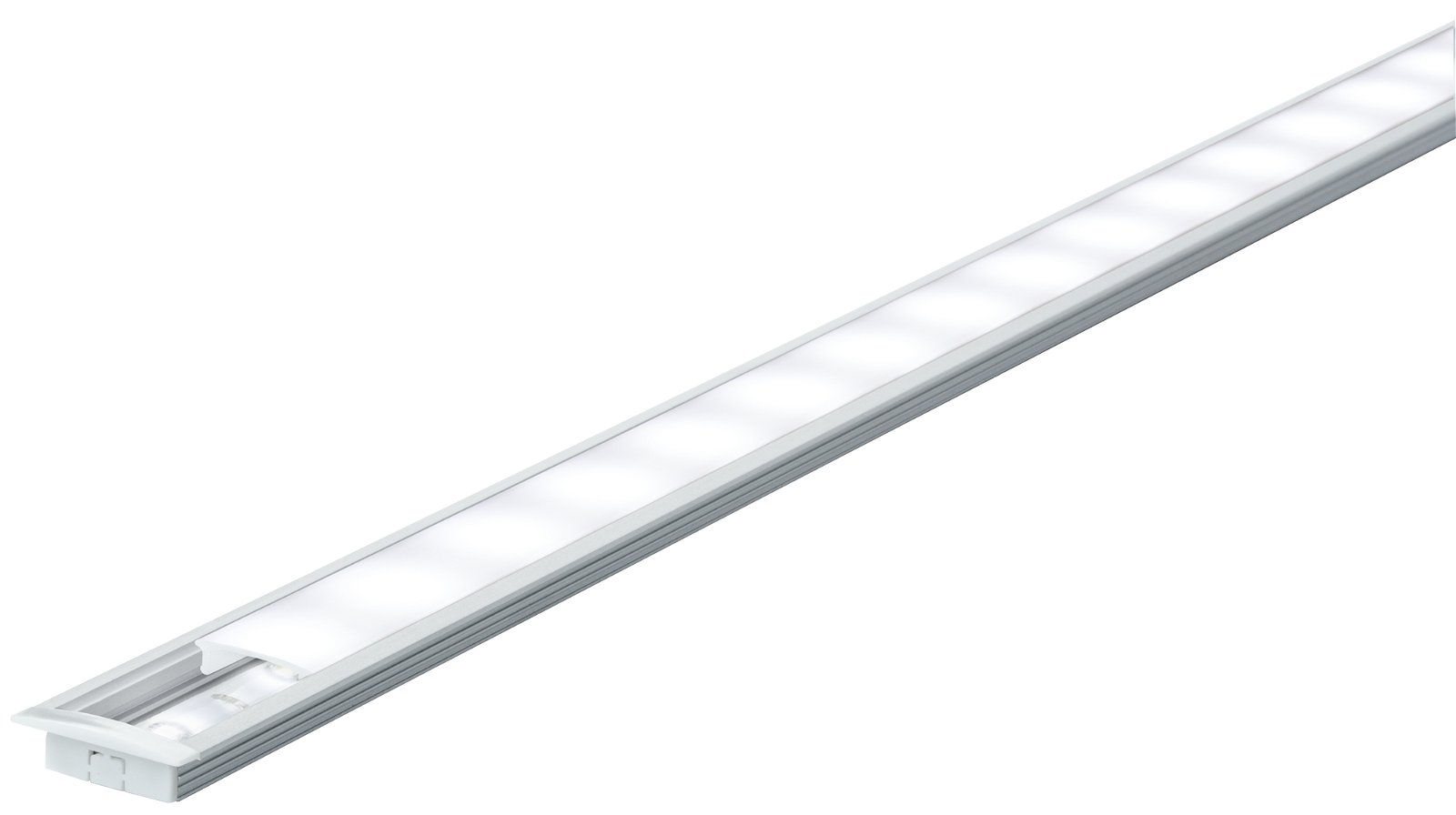 LED Strip recessed profile Floor 1.010x27mm Aluminium/Satin