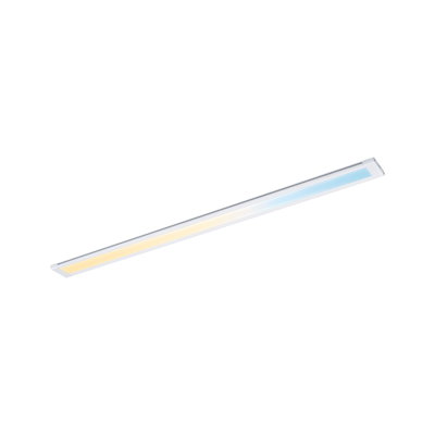 Slanke witte LED-lamp met warm- en koelwit licht voor moderne binnenverlichting