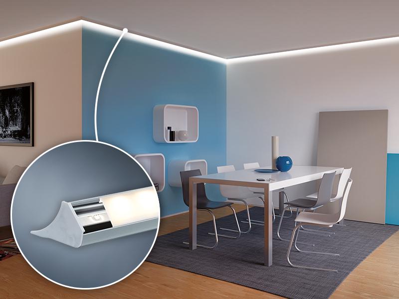 Corner LED Profil für LED Strips LED Profil Corner für Deckenbeleuchtung
