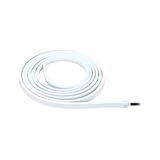 Flexibele witte LED-lichtstrip met aansluitkabel voor moderne verlichtingsoplossingen.