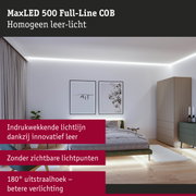 MaxLED 500 witte LED-lichtlijn voor gelijkmatige, verblindingsvrije slaapkamerverlichting