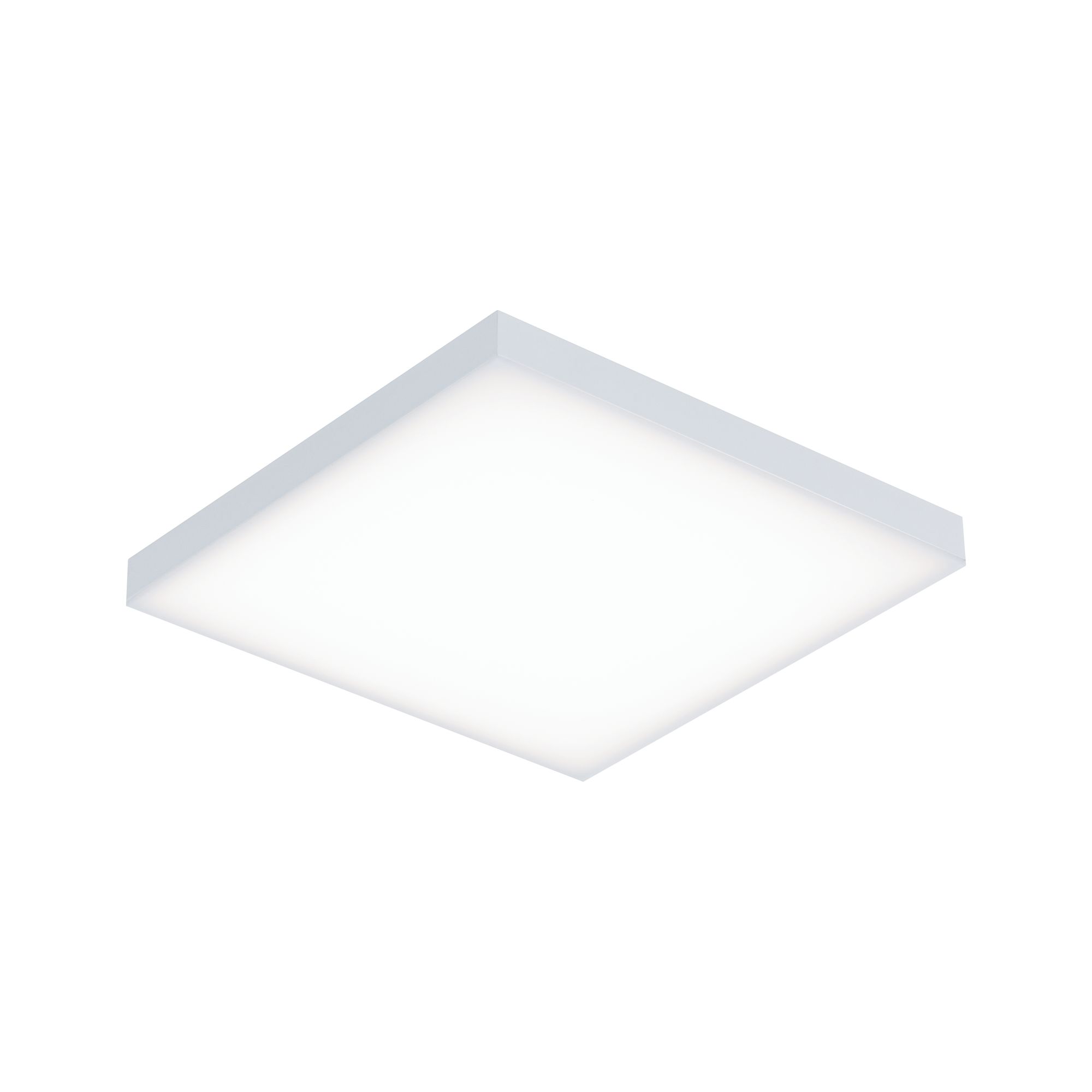 Quadratische weiße LED-Deckenleuchte aus Metall mit energiesparender Beleuchtung