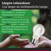 LED-Glühbirne mit längerer Lebensdauer, 3,5x länger als herkömmliche Lampen, energiesparende Beleuchtung