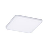 Plafonnier LED carré blanc en plastique pour un éclairage moderne