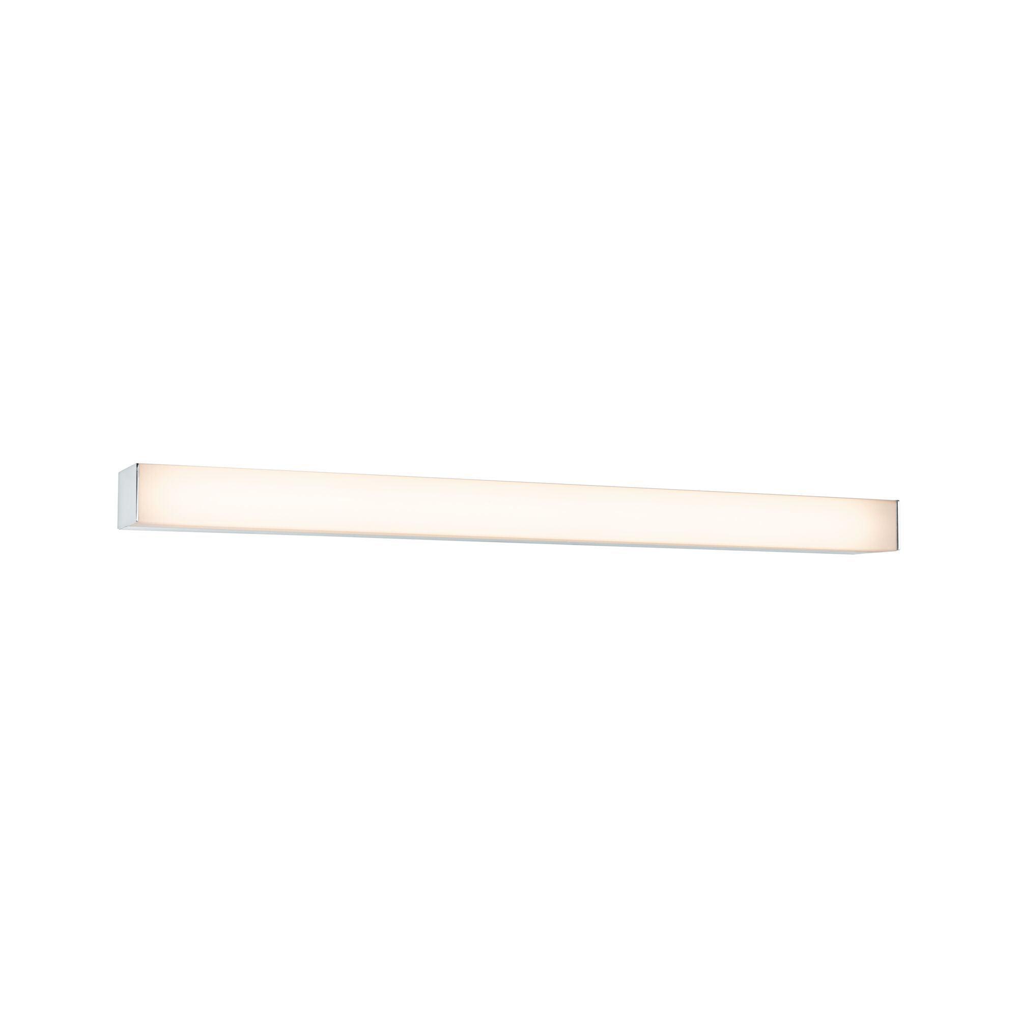 Slim white LED wall light with aluminum frame for modern home lighting and energy-efficient illumination