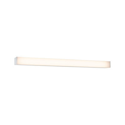 Schlanke LED-Wandleuchte in Weiß mit Aluminiumrahmen für modernes Wohnambiente und energiesparende Beleuchtung
