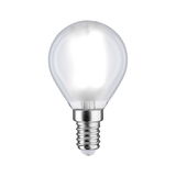 Small LED bulb with E14 base and clear glass for energy-efficient lighting