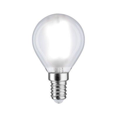 Kleine LED-Glühbirne mit E14-Fassung und klarem Glas für energiesparende Beleuchtung