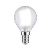 Small LED bulb with E14 base and clear glass for energy-efficient lighting