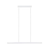 Minimalistische witte metalen LED-hanglamp voor moderne interieurs met energiezuinige verlichting