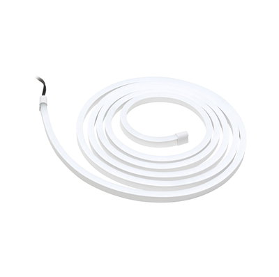 Flexible white LED light strip with cable for modern lighting and decorative use