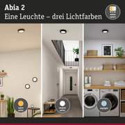 Abia 2 Deckenleuchte mit drei Lichtfarben warmweiß, neutralweiß und tageslicht für Wohnräume