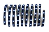 Bande LED flexible avec LEDs blanches et dos autocollant pour éclairage polyvalent.