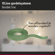 Groene ULine gordel van 5 meter lang, gemaakt van duurzaam materiaal voor veelzijdig gebruik