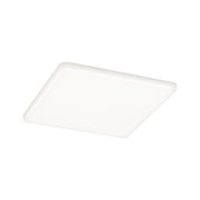 White square LED ceiling panel made of plastic for modern room lighting