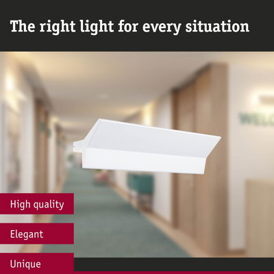 Elegant white wall light with modern design for high-quality indoor hallway lighting