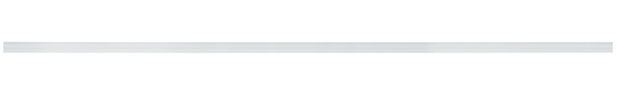 Long white LED light strip made of plastic for modern indoor lighting