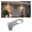 Clever Connect LED Spot Neda Tunable White 2,1W Chrome matt Modern silver LED under-cabinet light with warm white illumination for kitchen counters.
