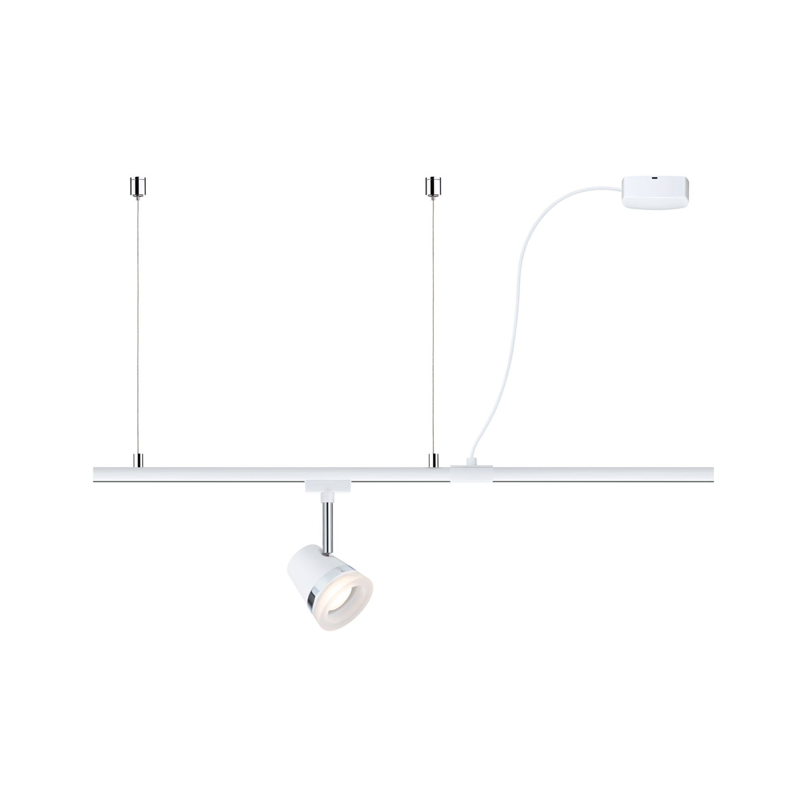 URail Alimentation électrique Câble 2m max. 1000W Blanc signal