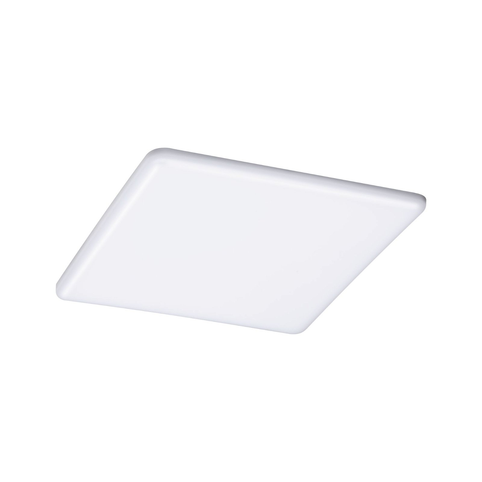 VariFit Panneau encastré LED Smart Home Zigbee Veluna IP44 carré 215x215mm Tunable White Satiné