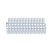 Flexibler LED-Lichtstreifen mit weißen LEDs auf selbstklebendem Band für vielseitige Beleuchtung.