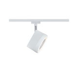 Modern white metal LED track spotlight with dimmable light for flexible room lighting solutions