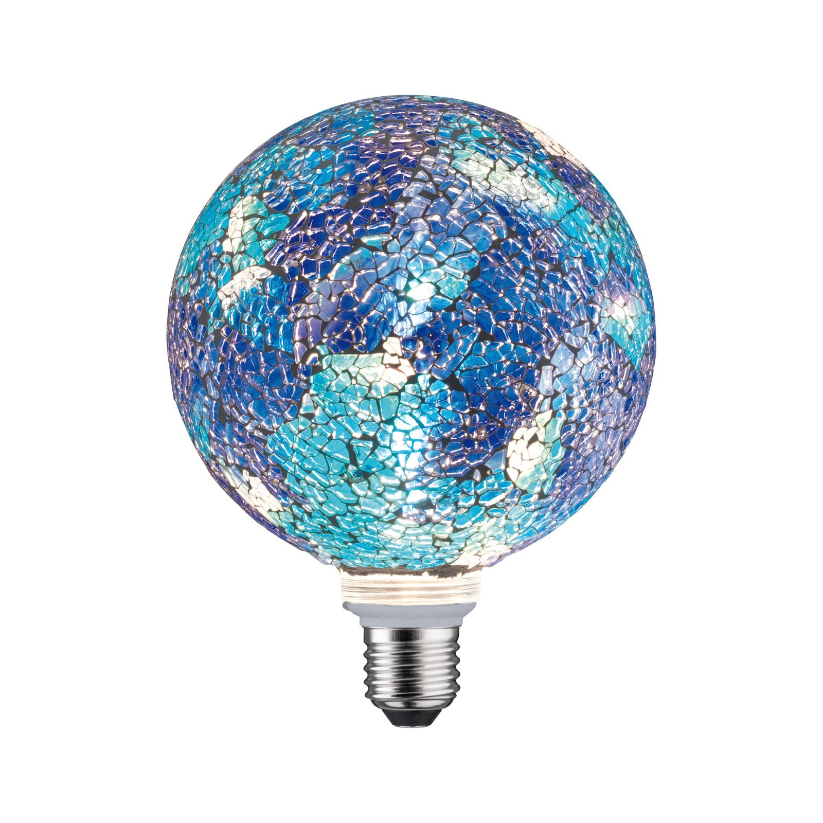 Miracle Mosaic Edition LED Globe E27 230V 470lm 5W 2700K dimbaar Blauw