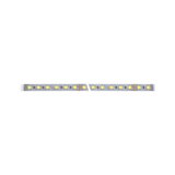 Flexibler LED-Streifen mit warmweißen LEDs auf silberner Platine für dekorative Beleuchtung