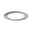 LED-meubelinbouwlampen Micro Line Mini rond 35mm 5x0,4W 5x20lm 230/12V 2700K Staal geborsteld Ronde LED inbouwspot met geborsteld aluminium frame en warm wit licht voor woonruimtes