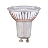 Clear glass LED reflector bulb with GU10 base, energy-saving LED lamp for home lighting