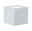 Applique LED Cybo IP65 carré 80x80mm 2700K 2x3,5W 2x213lm 230V 40-120° Blanc Aluminium Applique murale cube blanche en métal avec éclairage LED indirect pour intérieur moderne