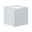 LED Wall luminaire Cybo IP65 angular 80x80mm 2700K 2x3,5W 2x213lm 230V 40-120° White Aluminium Modern white metal cube wall light with indirect LED illumination for indoor use