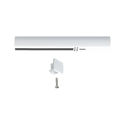 Lampe LED blanche sous meuble avec support et vis pour éclairage de cuisine polyvalent