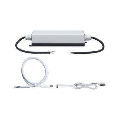 Ballast électronique avec câble noir et câble de connexion blanc pour éclairage LED