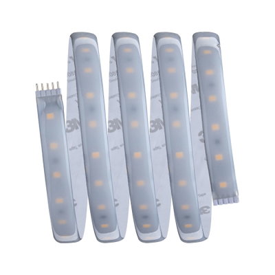 Bande LED flexible avec couverture mate et connecteur 5 broches pour éclairage moderne