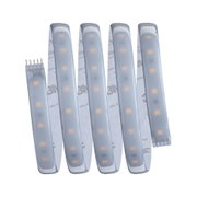 Flexibler LED-Lichtstreifen mit milchiger Abdeckung und 5-poligem Anschluss für moderne Beleuchtung