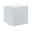 Applique LED Cybo IP65 carré 100x100mm 2700K 2x3,5W 355lm / 355lm 230V 85° Blanc Aluminium Applique murale LED blanche en métal au design carré moderne pour éclairage intérieur