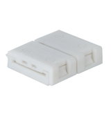 Connecteur en plastique blanc pour éclairage LED avec deux points de connexion, accessoire électrique
