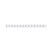 Long white LED light strip with even illumination for modern indoor lighting and decor.