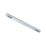 Smukła aluminiowa listwa w kolorze srebrnym z śrubami do systemów oświetlenia LED