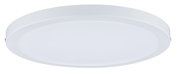 Panneau de plafond LED rond blanc en plastique pour un éclairage intérieur économe en énergie
